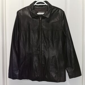 Classic Vintage Brown Leather Jacket